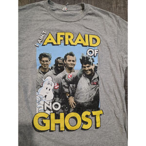 Ghostbusters Vintage Style "I Ain't Afraid Of No Ghosts" Optima 2020 Size Large